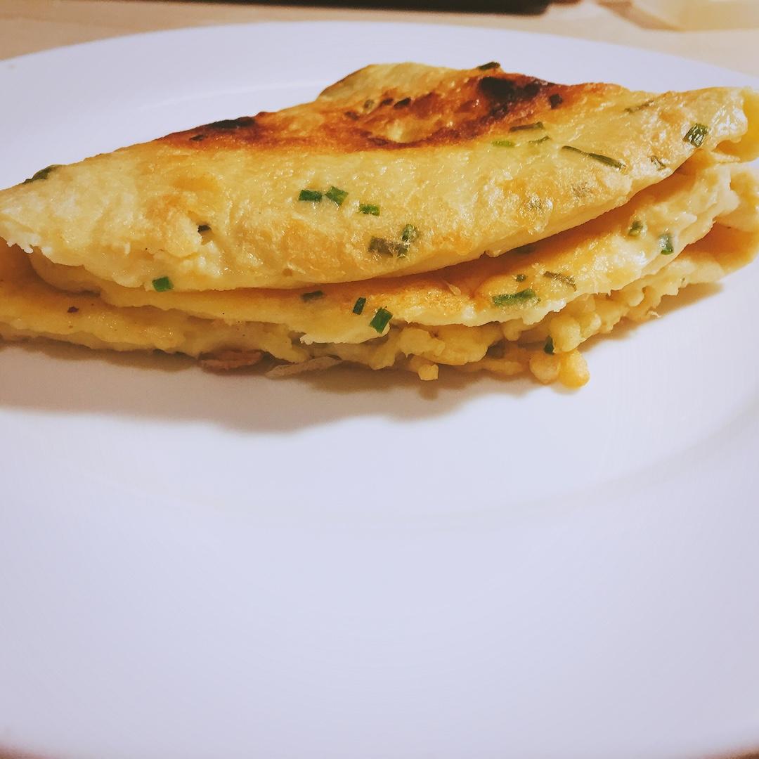 葱花鸡蛋饼