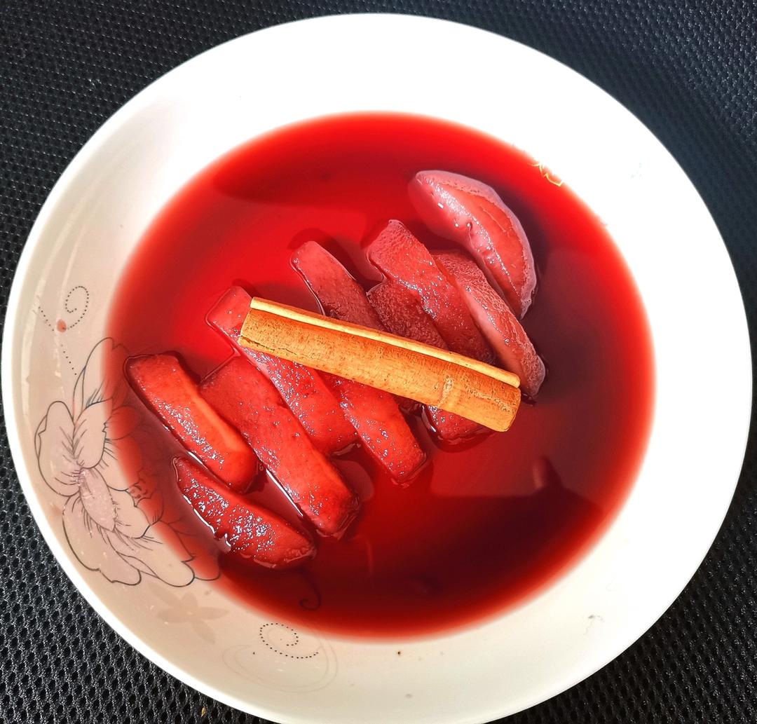 电饭锅版红酒炖梨