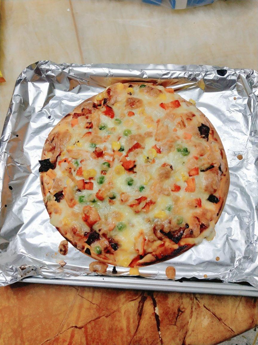 儿子说比BSK好吃的披萨（含披萨酱、饼底做法）