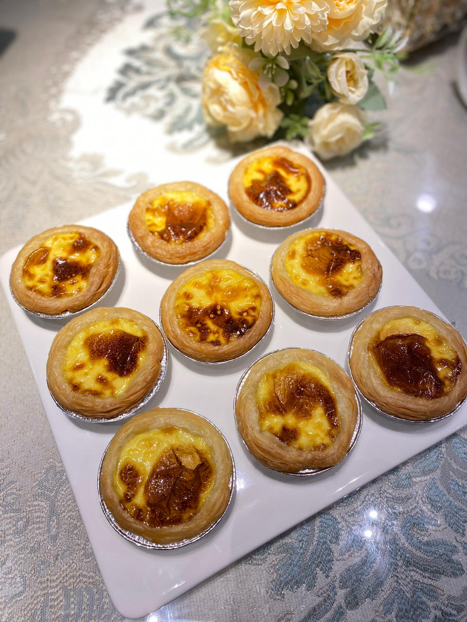 超嫩滑的葡式蛋挞(全蛋版)新手友好『秒杀KFC』