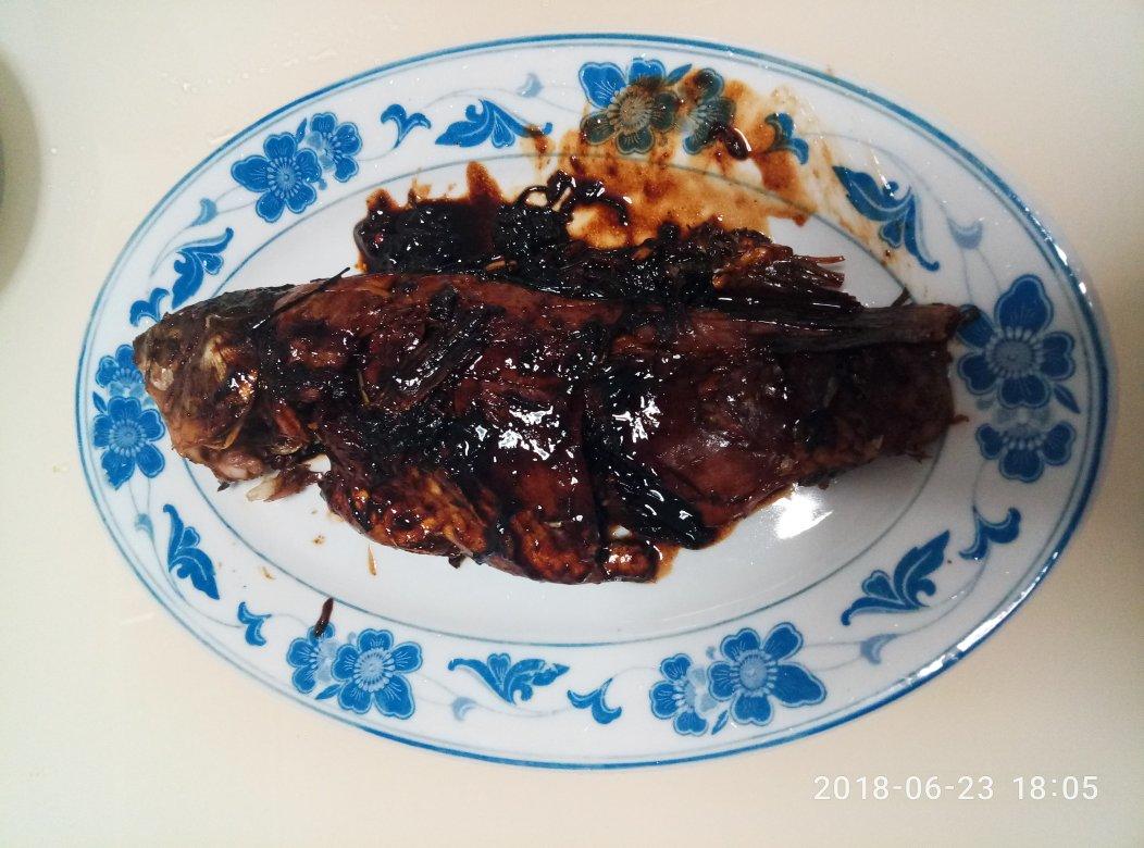 红烧鲫鱼
