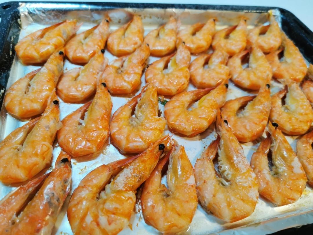 盐烤虾