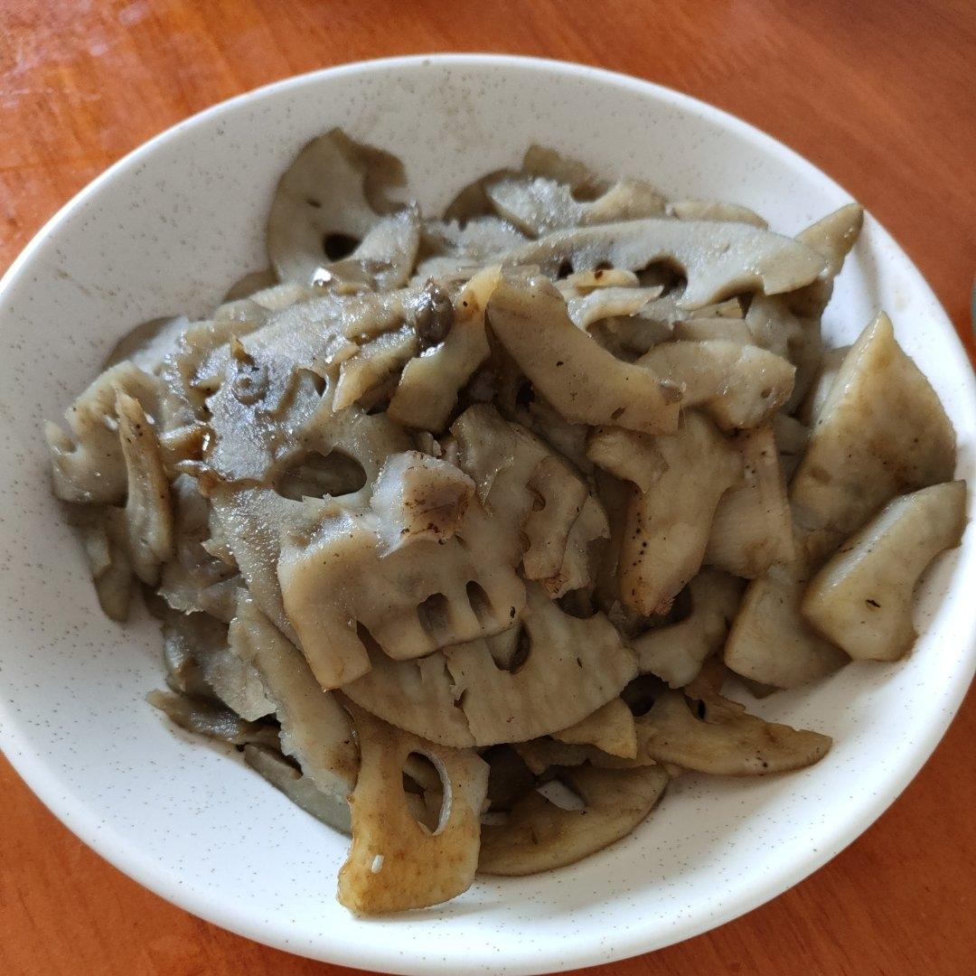 韩式开胃小菜--酱煮莲藕
