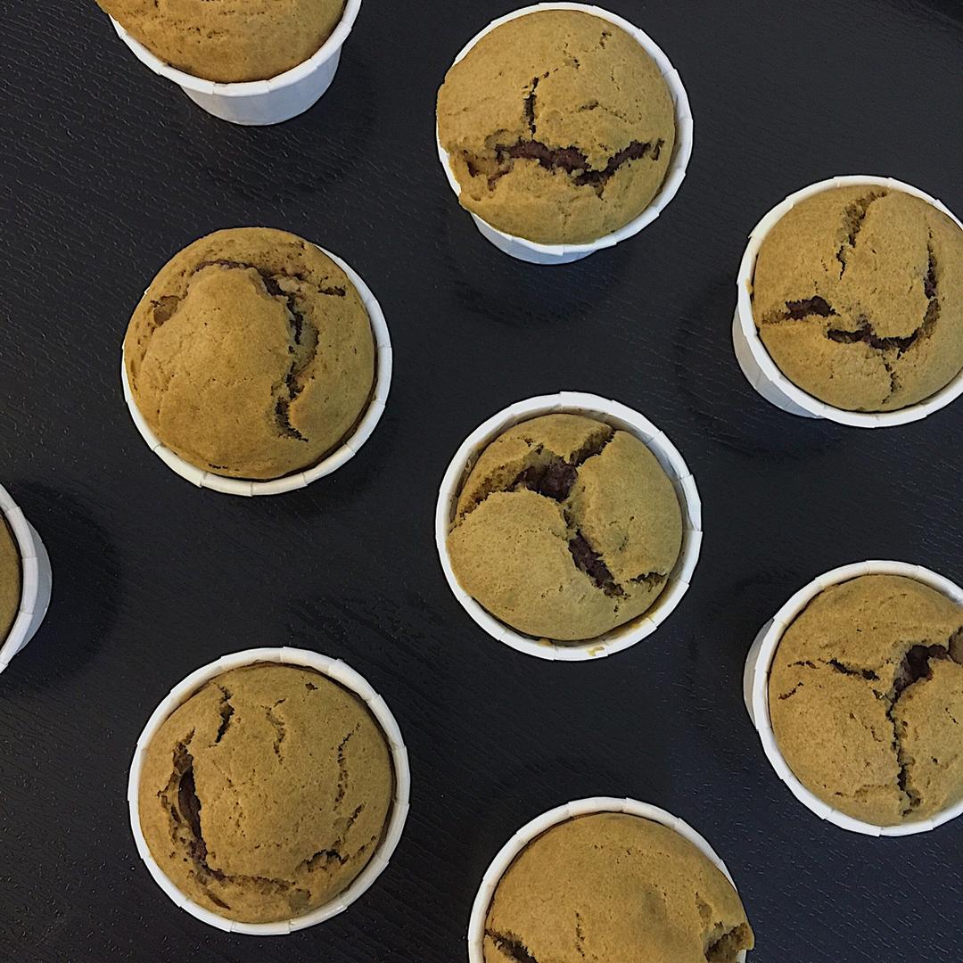 少女心的香蕉蔓越莓玛芬