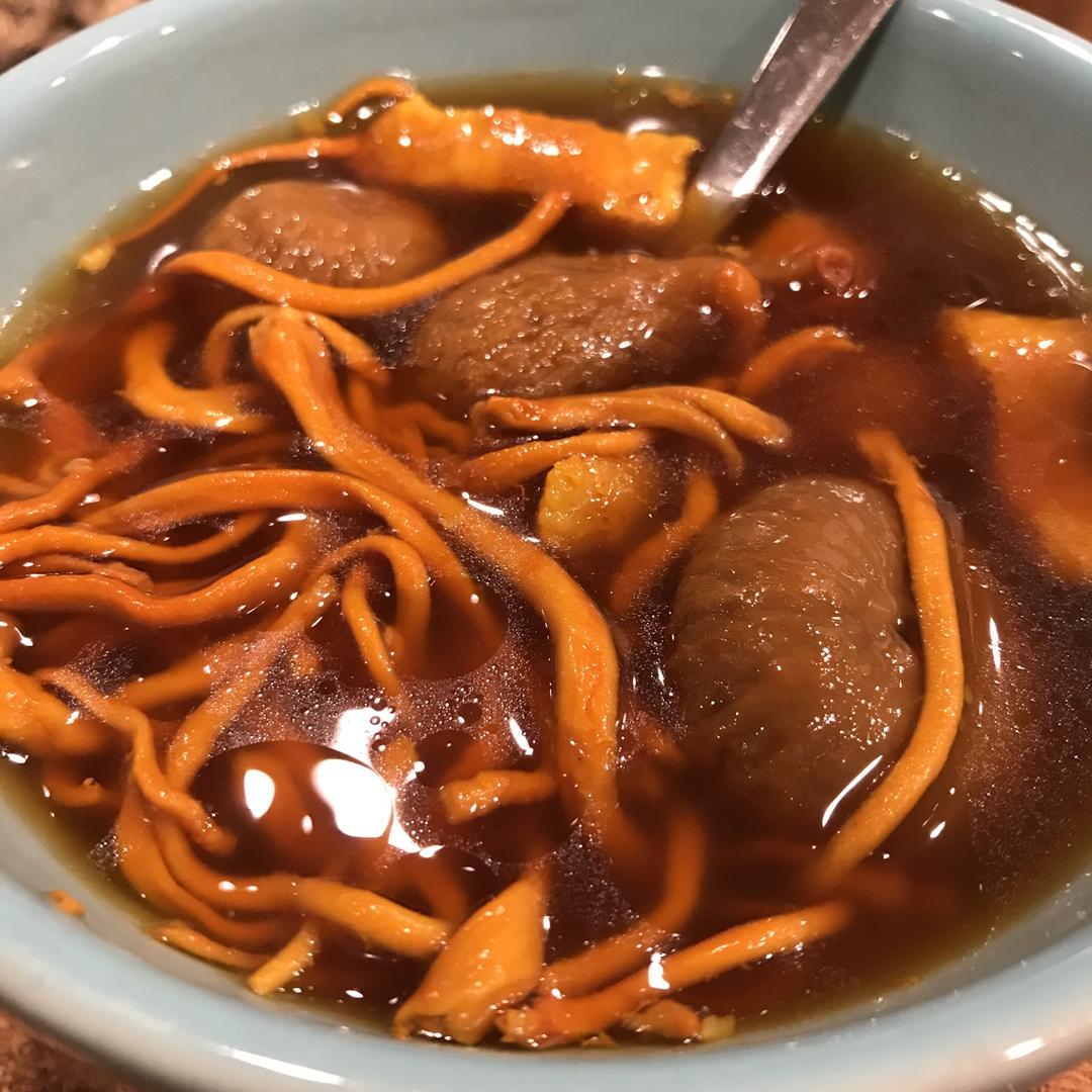 虫草无花果煲排骨