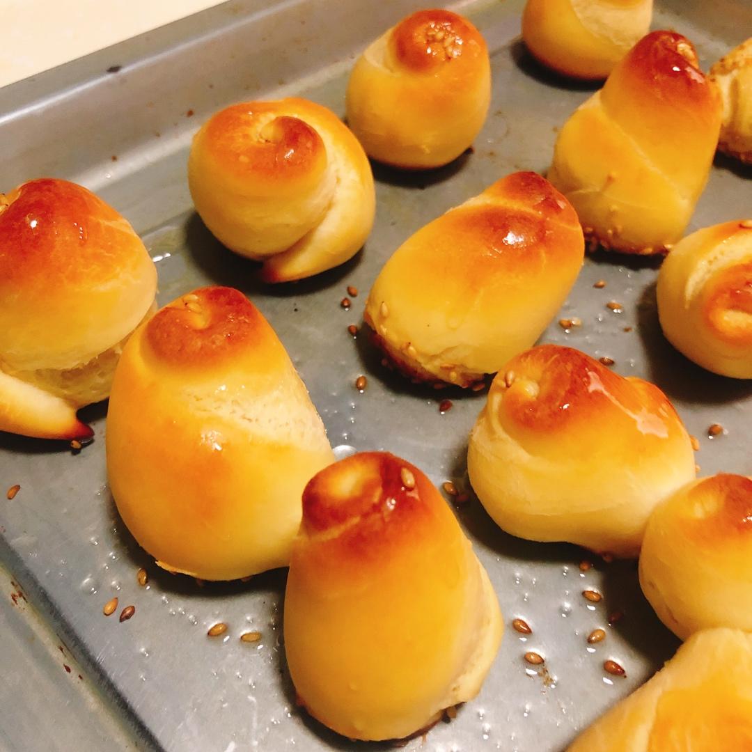 蜂蜜脆底小面包