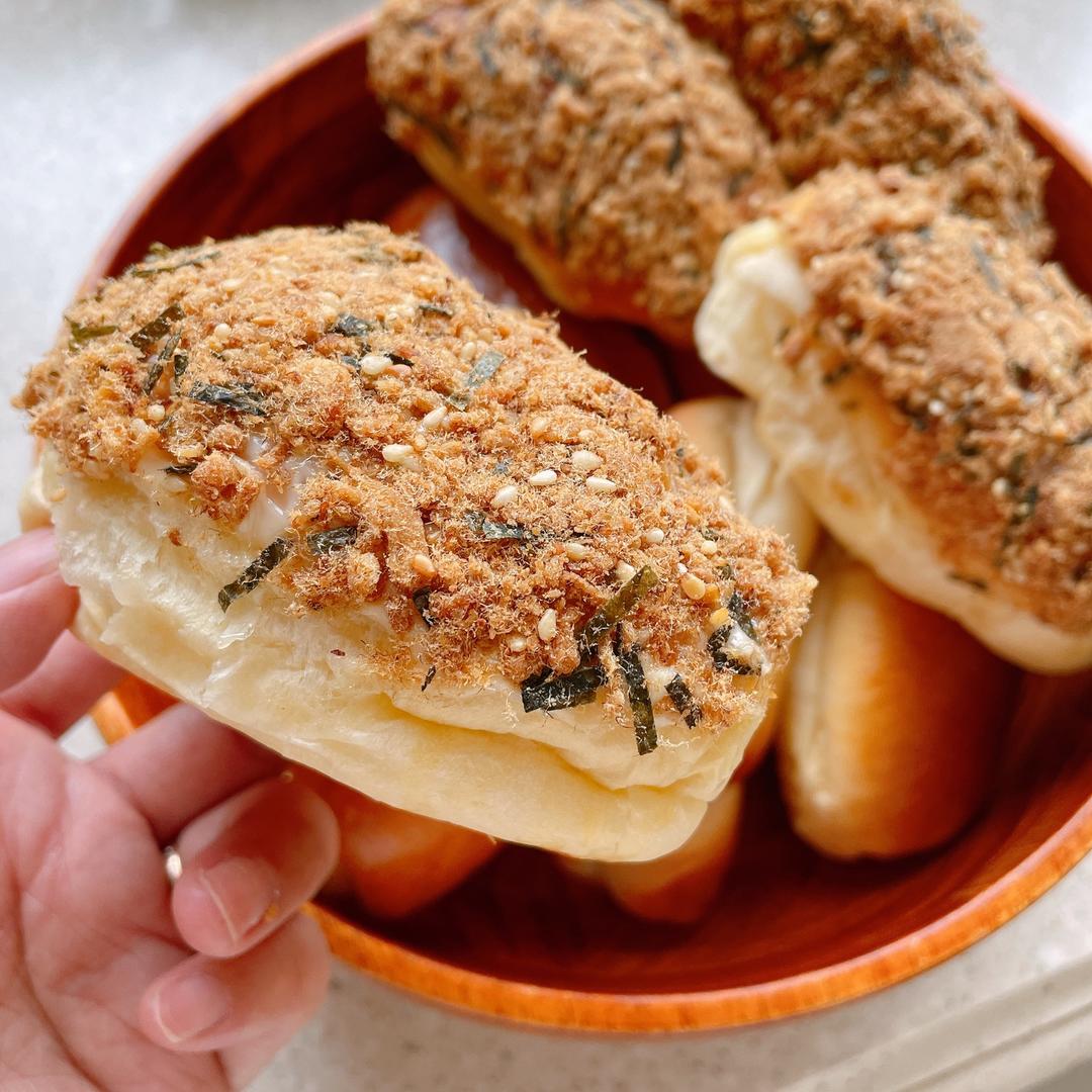 纯奶手撕吐司的做法 步骤1