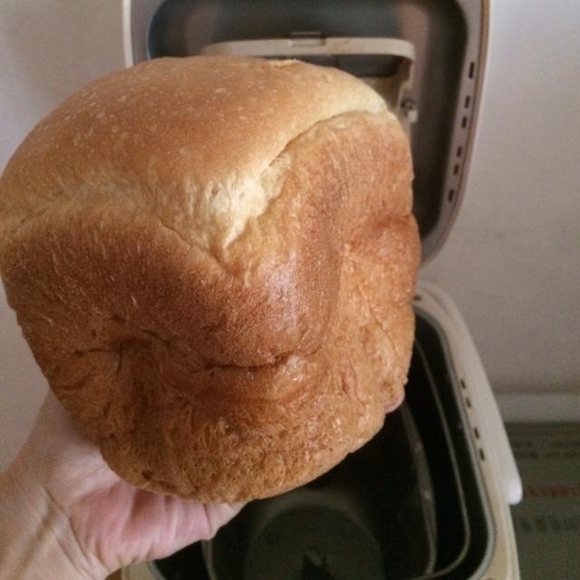 面包机健康白土司的做法