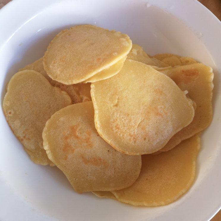 巨简单不需要发面的玉米饼---好吃的想哭