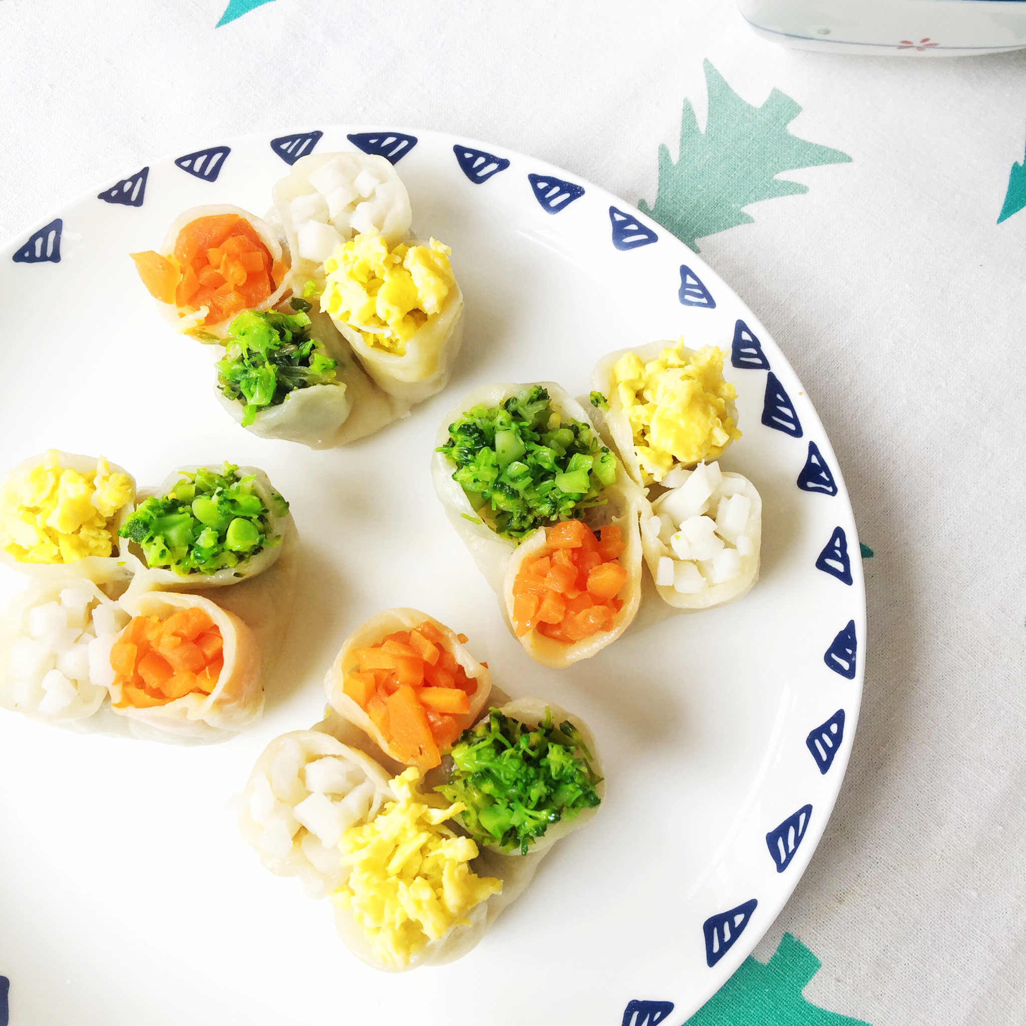 四喜蒸饺（素）