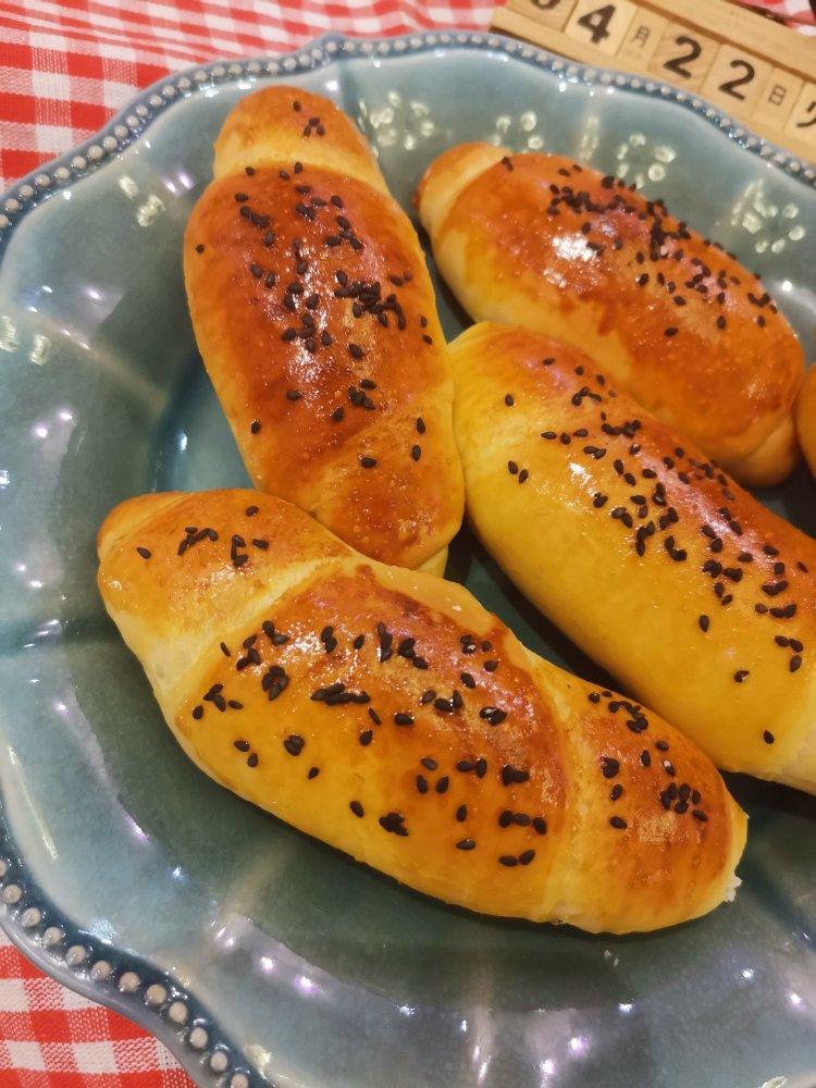 😻色香诱人🐮奶香牛角包🥐