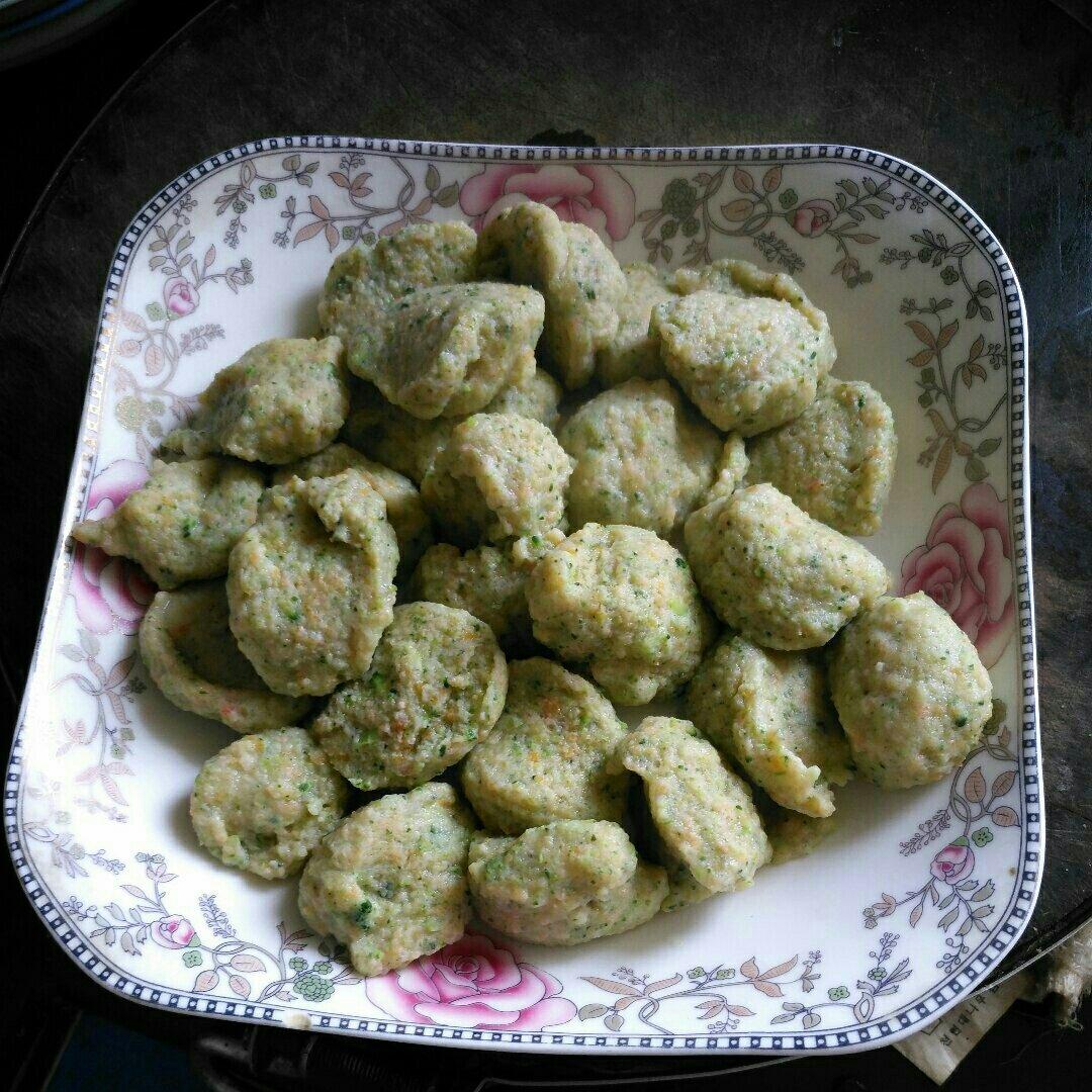 西兰花虾丸 宝宝辅食