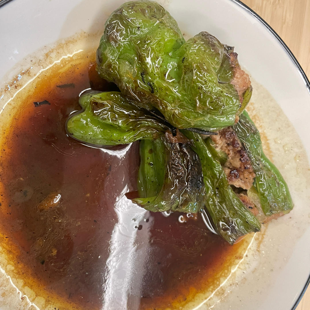 虎皮青椒/青椒塞肉