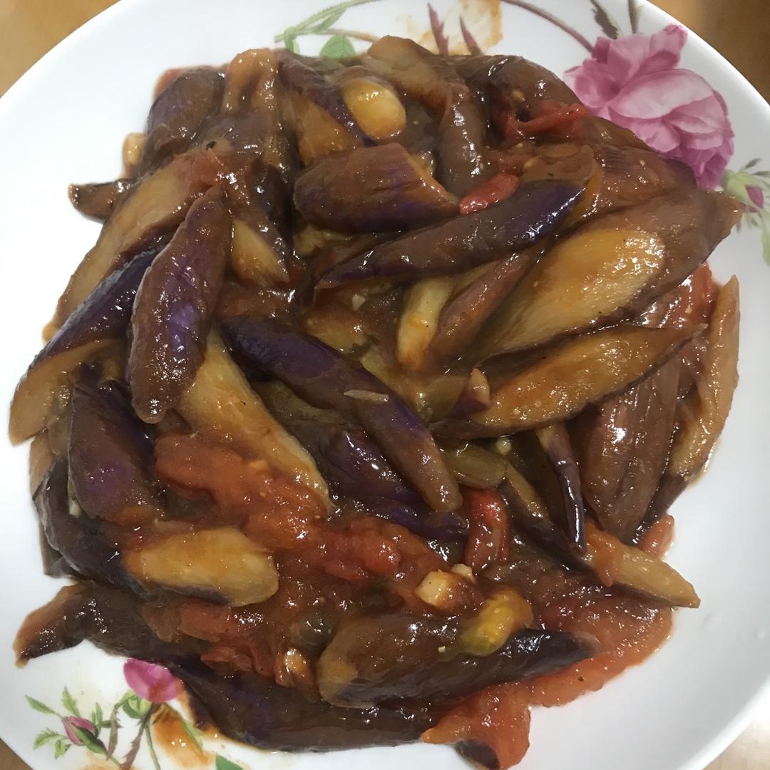 西红柿烧茄子