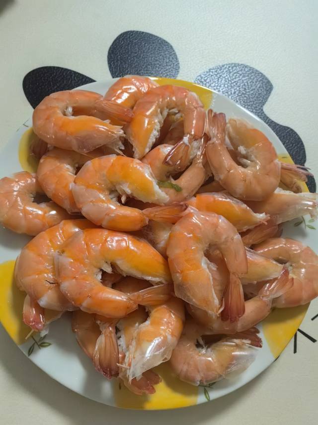 最简单的白灼虾（水煮）盐水基尾虾