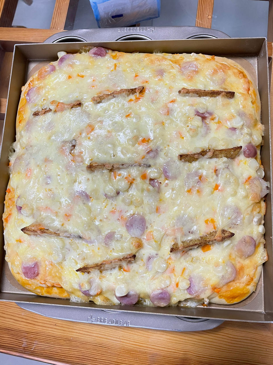 11寸方盘披萨!一次性满足!