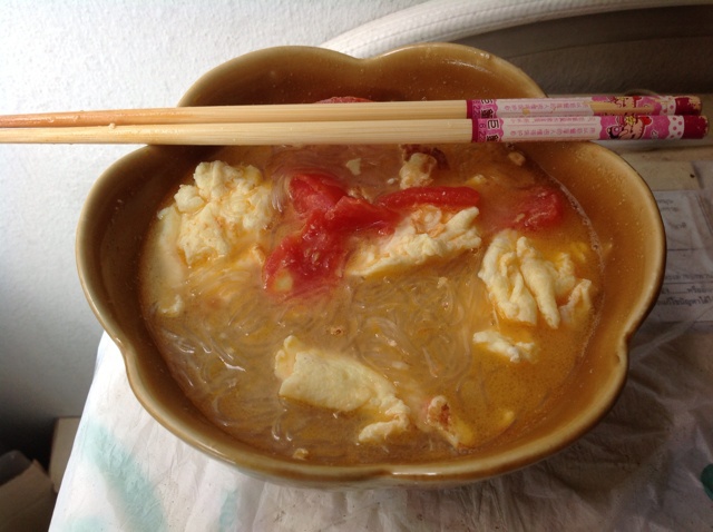 咖喱番茄丸子米线