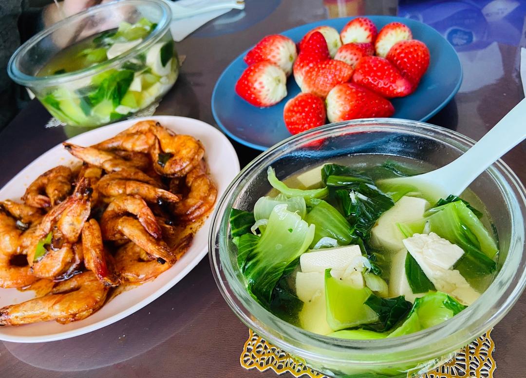 小白菜豆腐