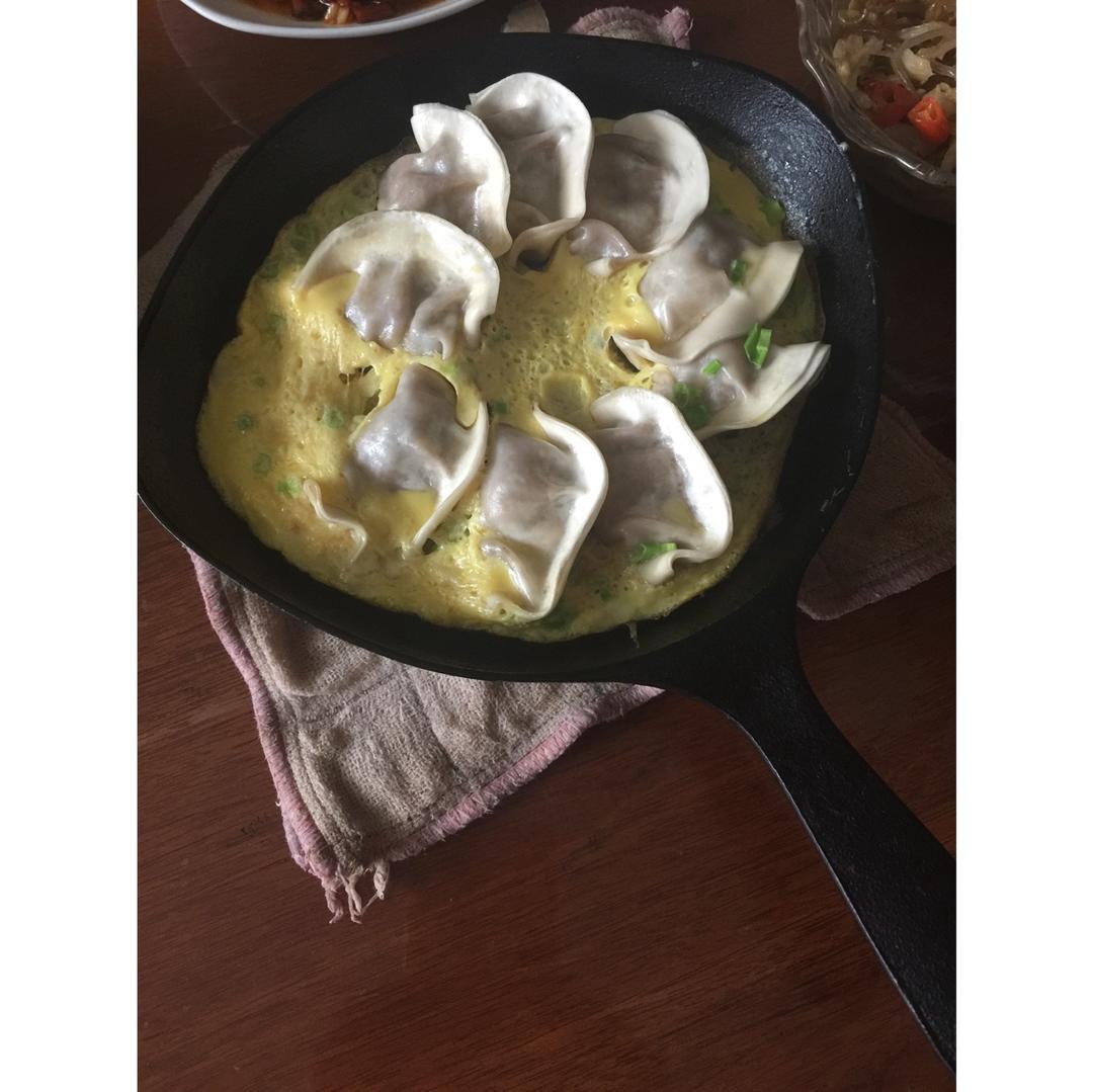 小馄饨蛋饼