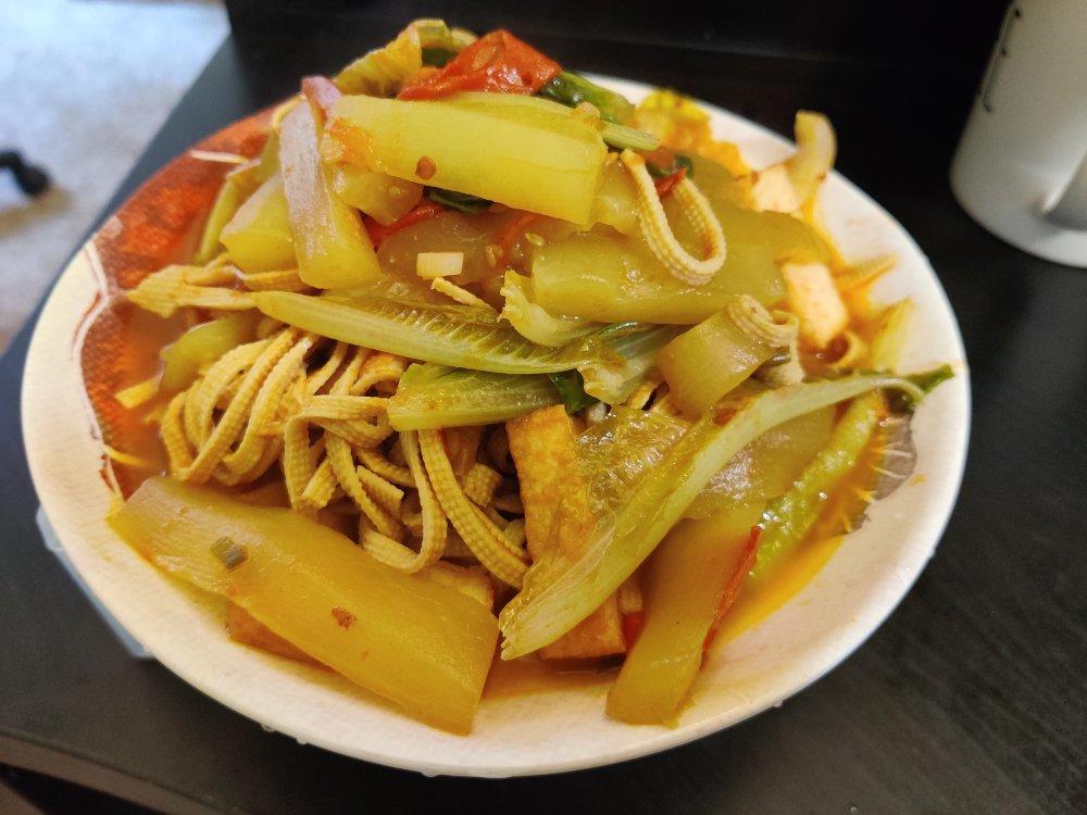 西红柿黄瓜炒鸡蛋