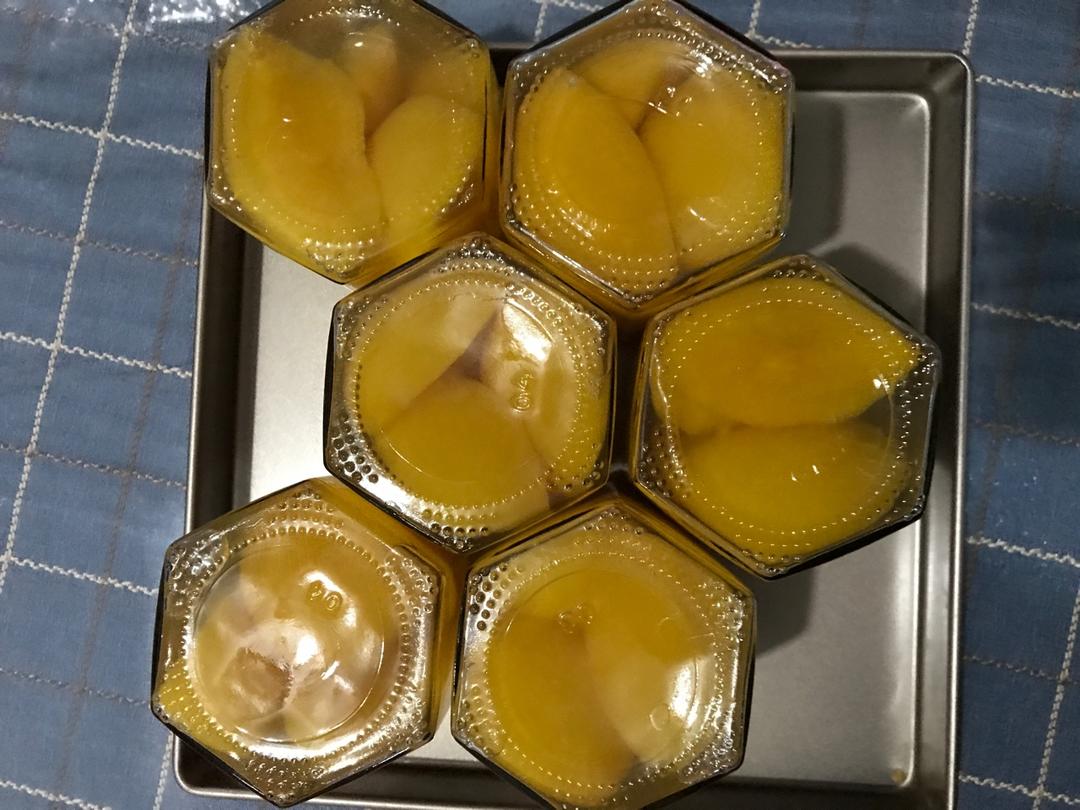 冰糖黄桃罐头（附常温保存方法）