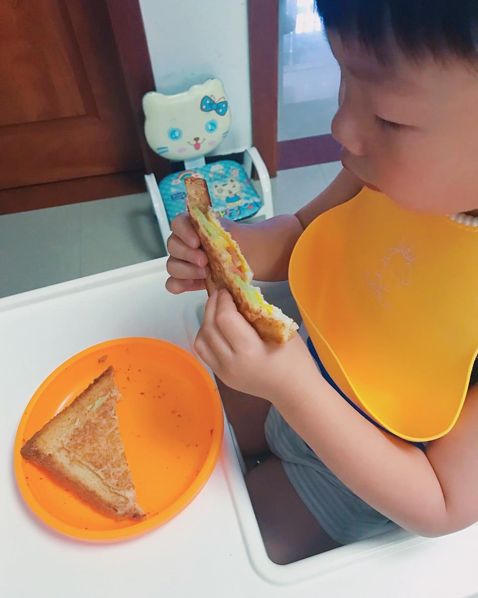 一片面包的三明治