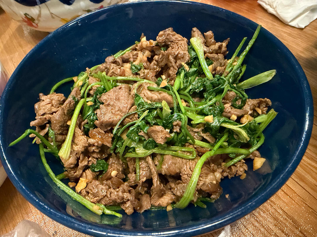 小炒黄牛肉