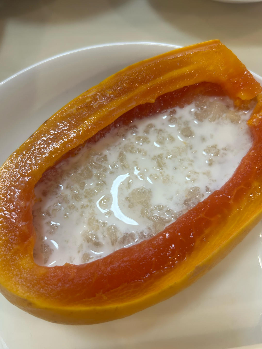 木瓜炖雪蛤