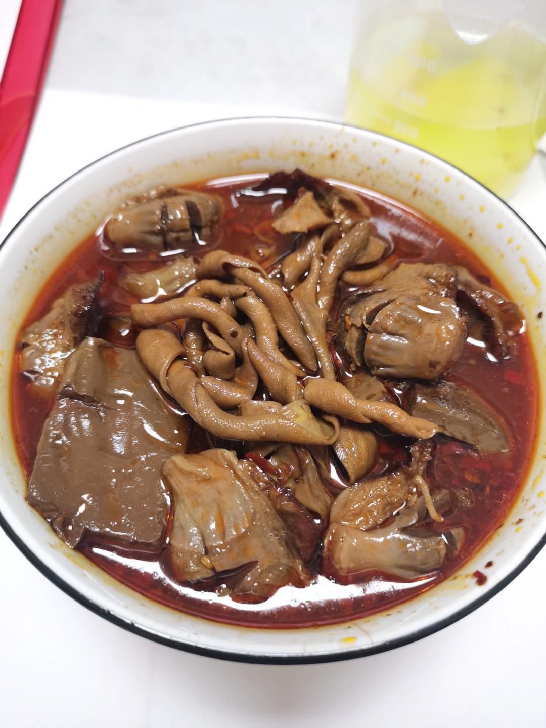 香辣卤鸭胗