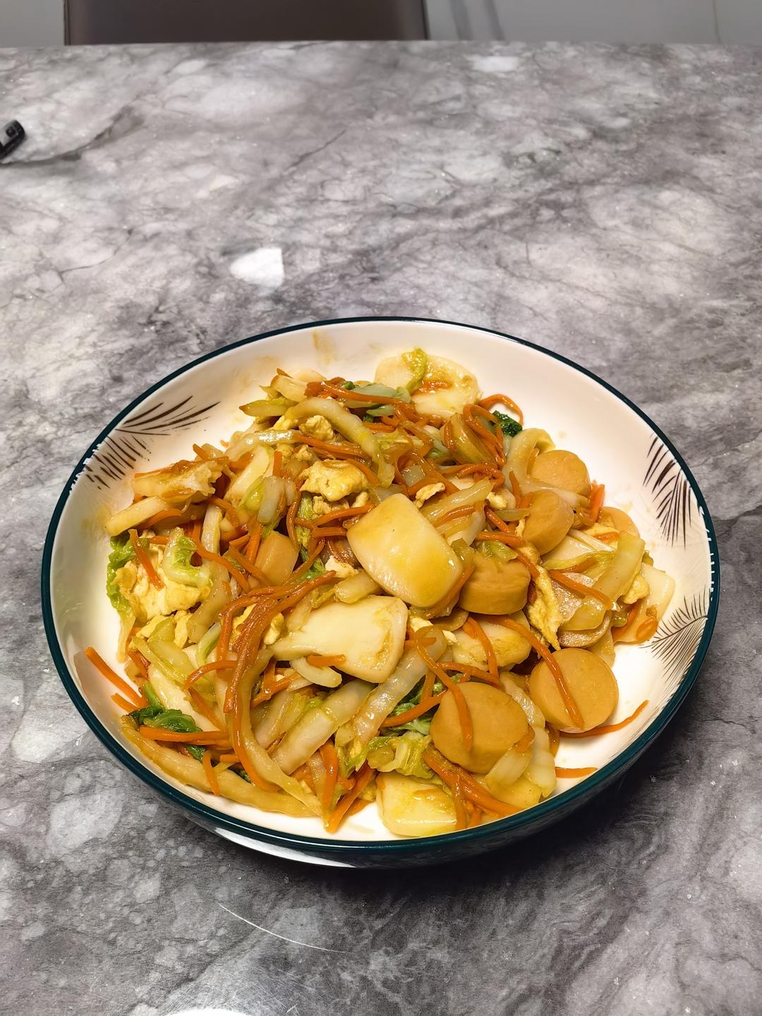大排档风味炒年糕