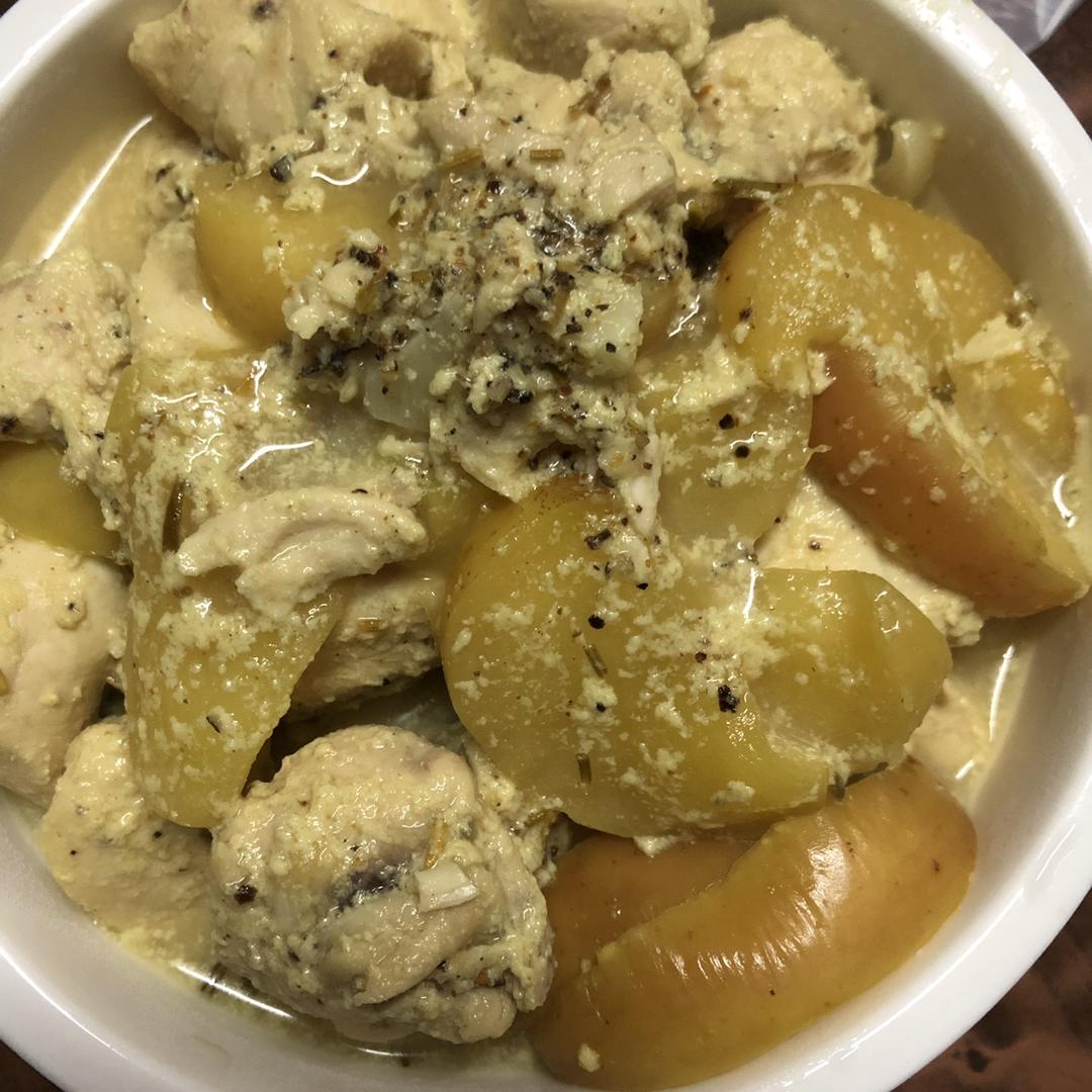 【健康三餐】苹果咖喱鸡