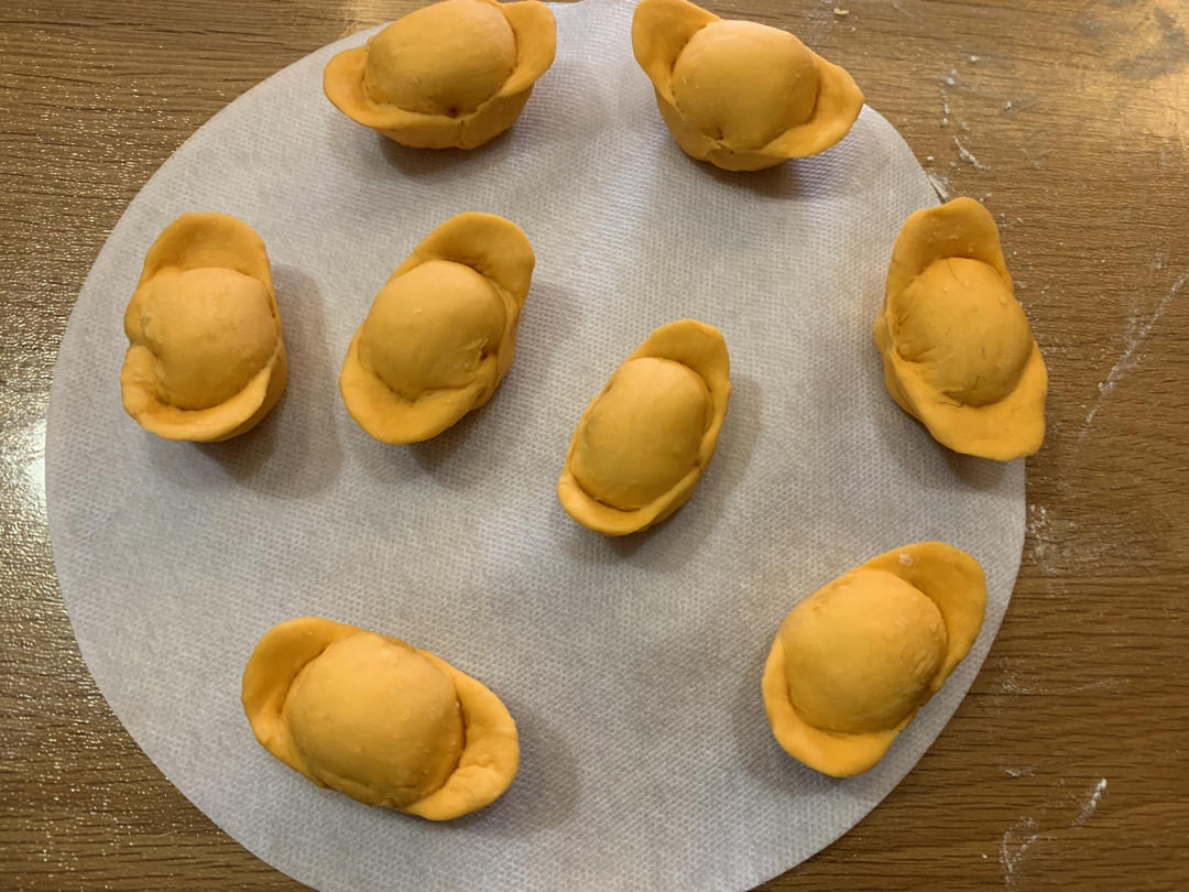 “中国年”元宝馒头