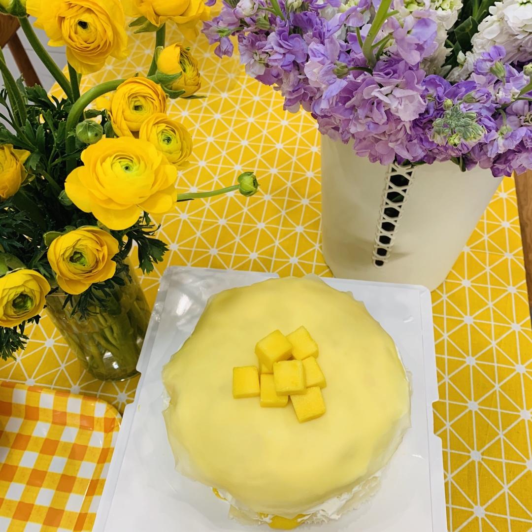 芒果千层蛋糕（8寸超软版）