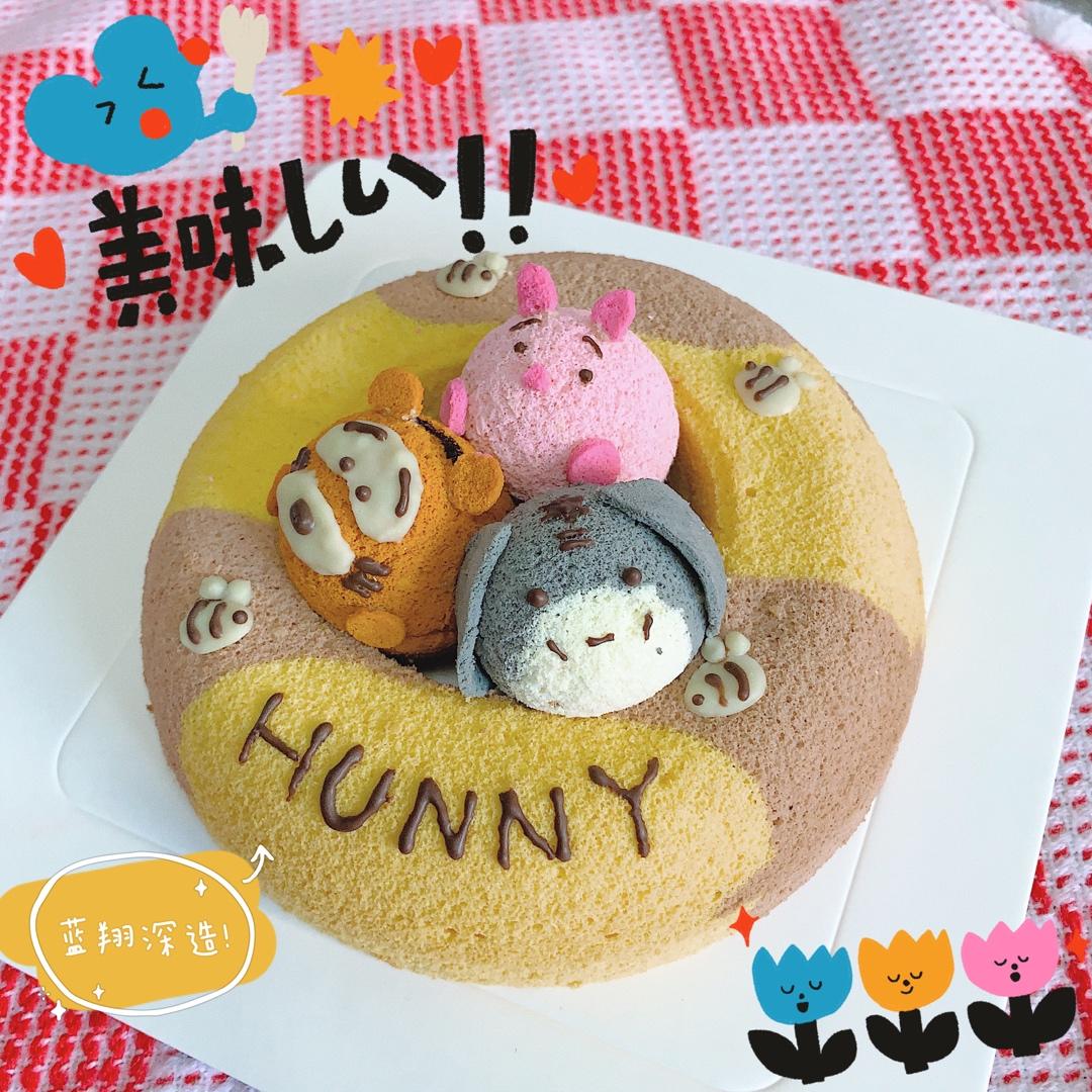 卡通戚风蛋糕