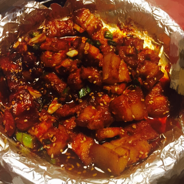 韩式烤五花肉