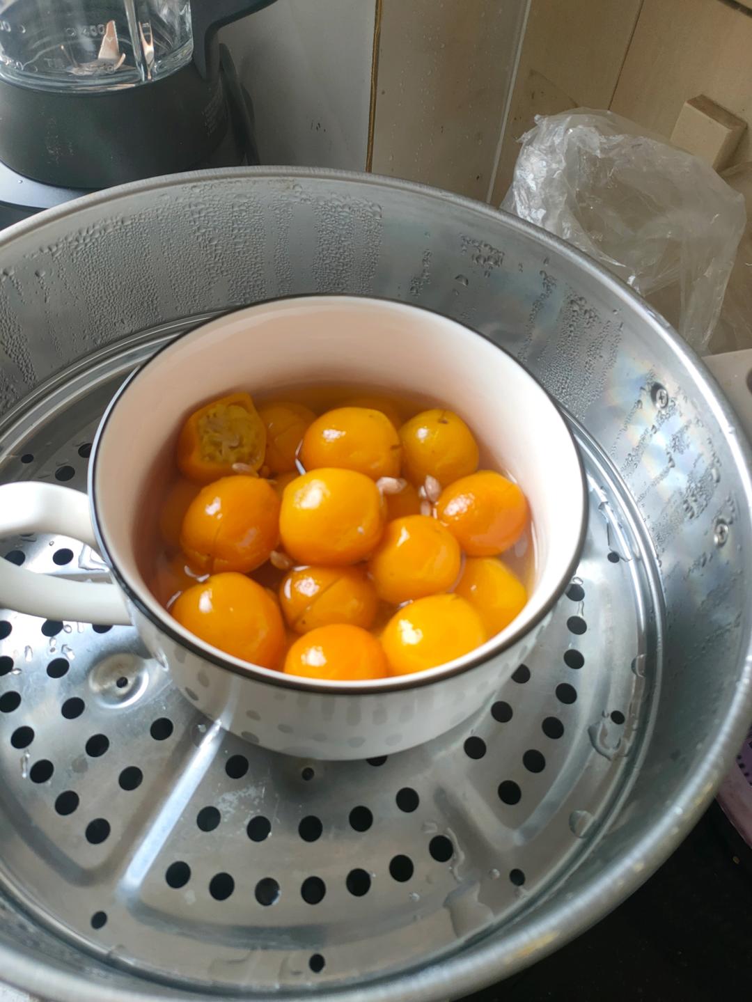 对孩子超级有效的止咳食物---冰糖金桔