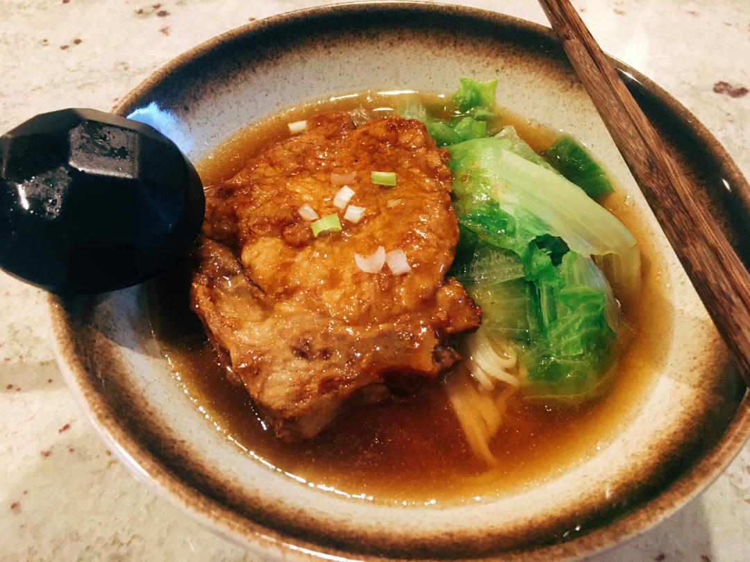 雪菜肉丝面