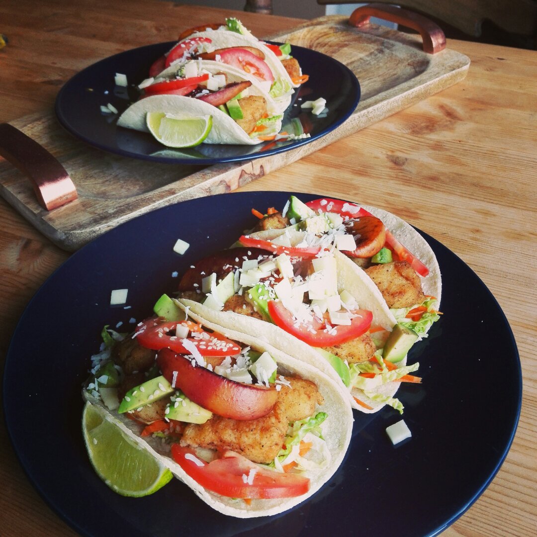 三文鱼墨西哥卷饼 salmon taco