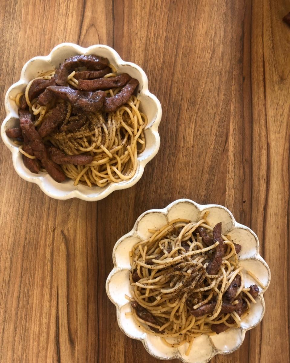 黑胡椒牛柳意大利面