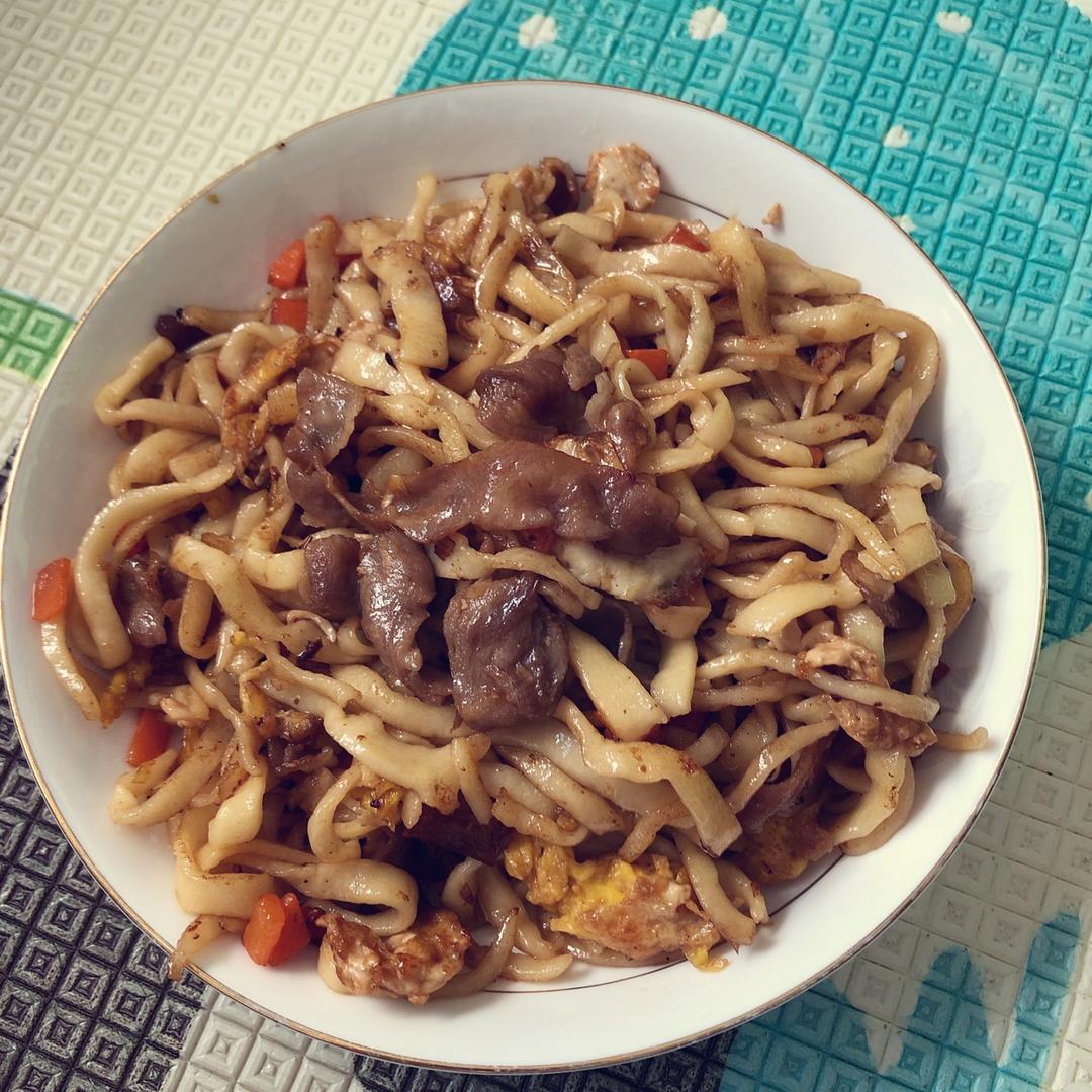 🍜最简单最好吃的家常炒面
