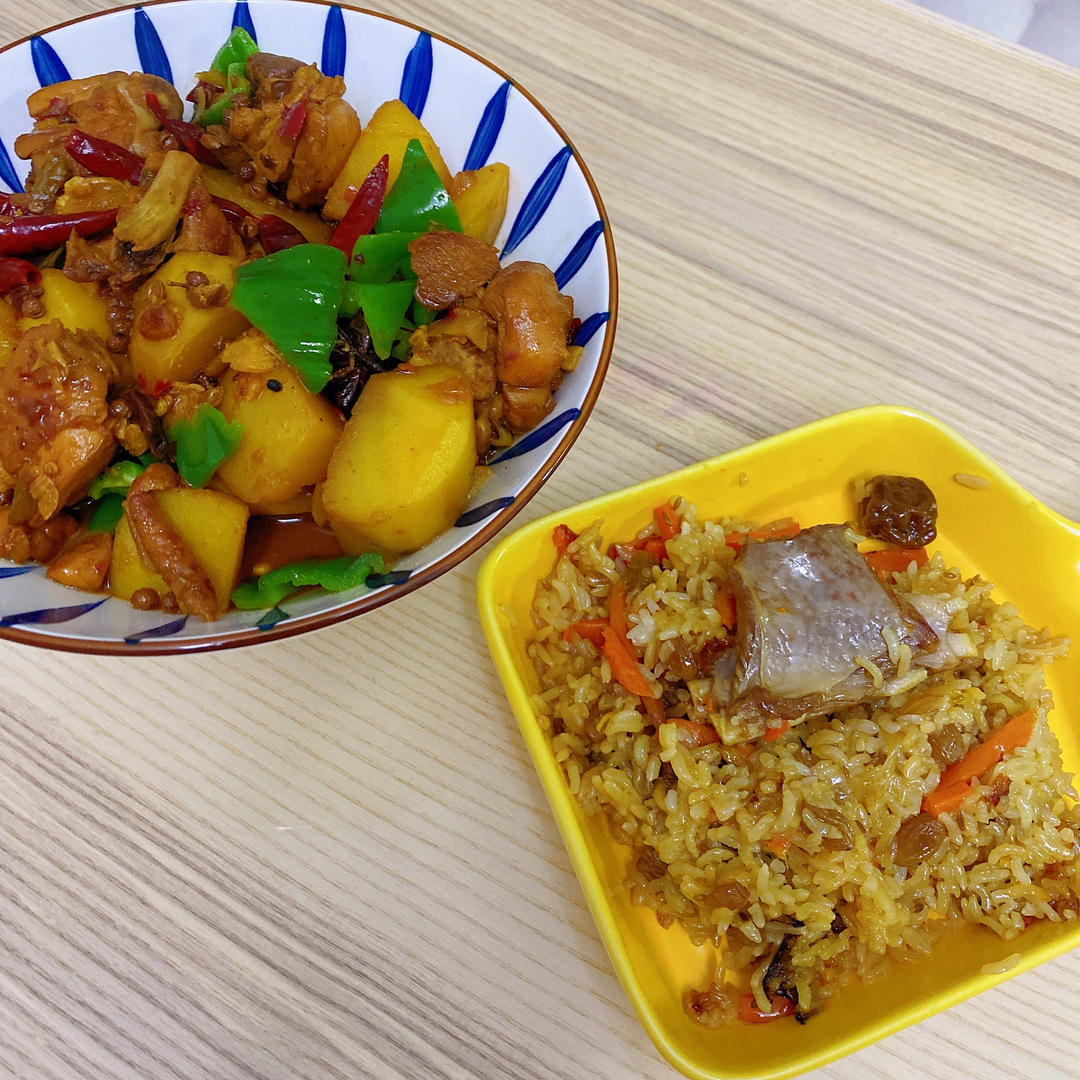 新疆特色大盘鸡（附加皮带面做法）