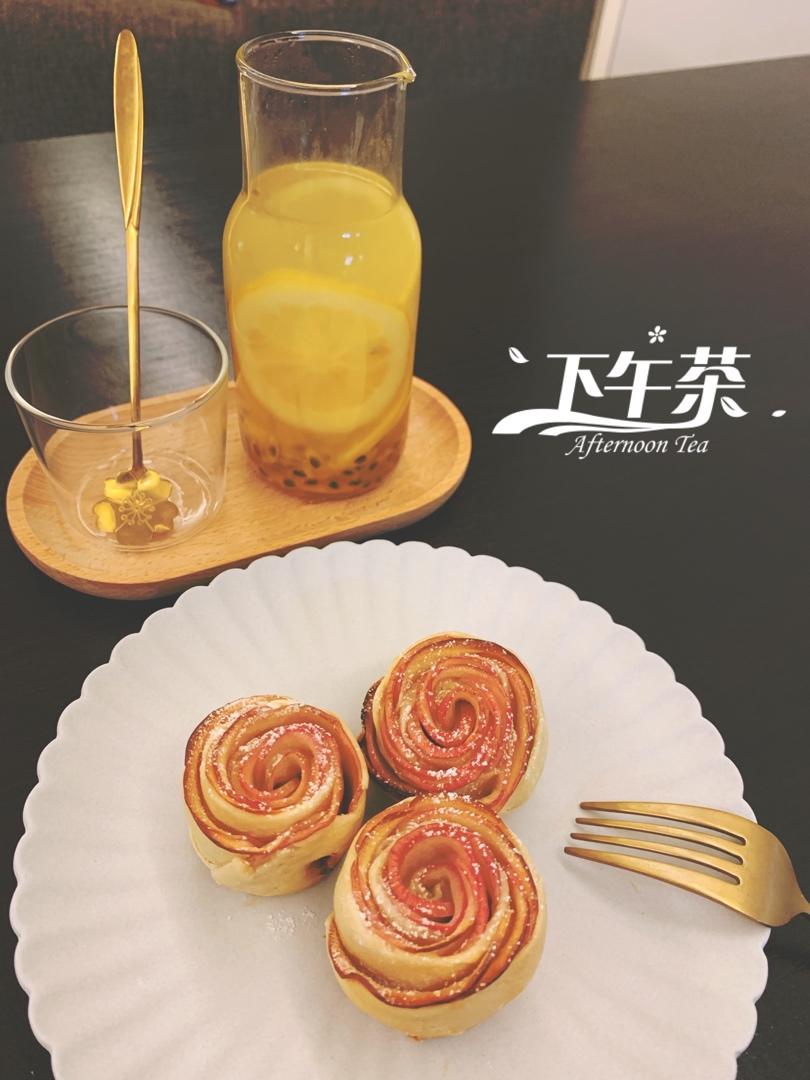 玫瑰花苹果派