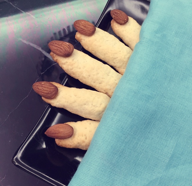 万圣节鬼手饼干