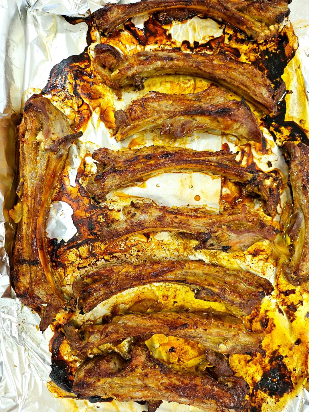 挡不住的诱惑～烤羊排