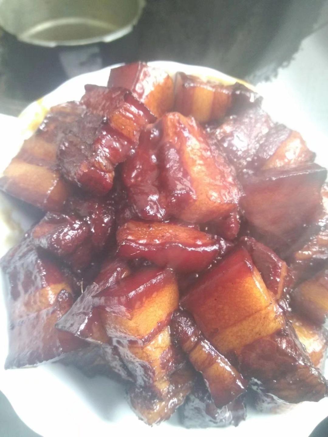 小拉家私房红烧肉|酱汁拌饭两碗米饭下肚
