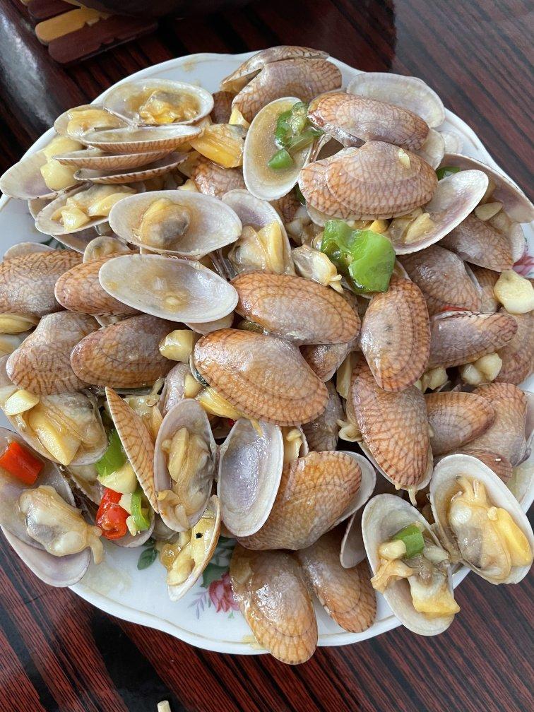 5分钟快手菜❗️秒杀路边摊爆炒花甲～好吃到爆