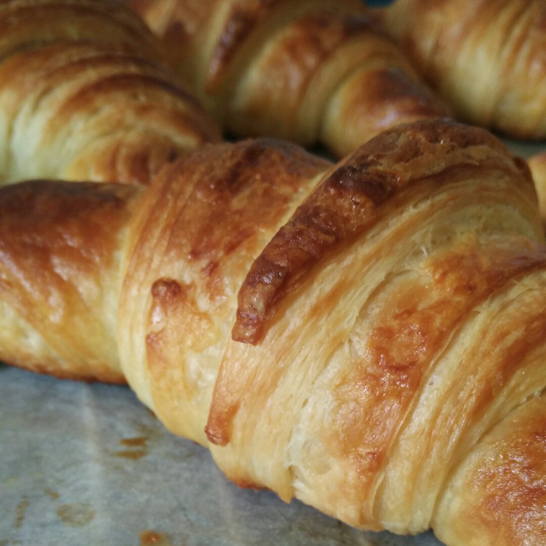 牛角面包Croissant（面包机＋手工）