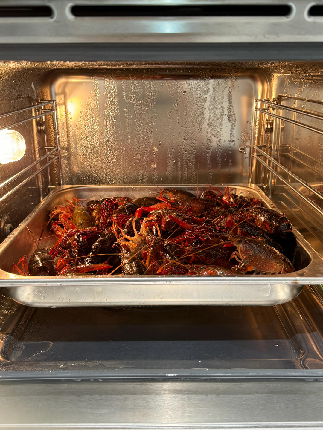 【蒸箱】清蒸小龙虾