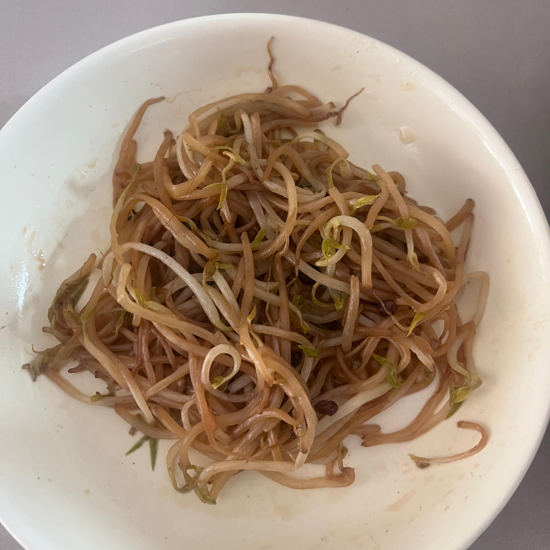 清炒豆芽