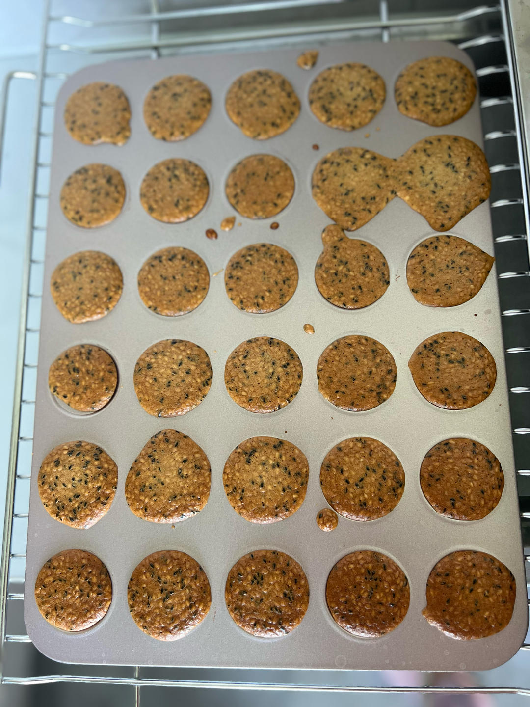 0难度 黑白芝麻薄脆饼干（儿童低糖版）